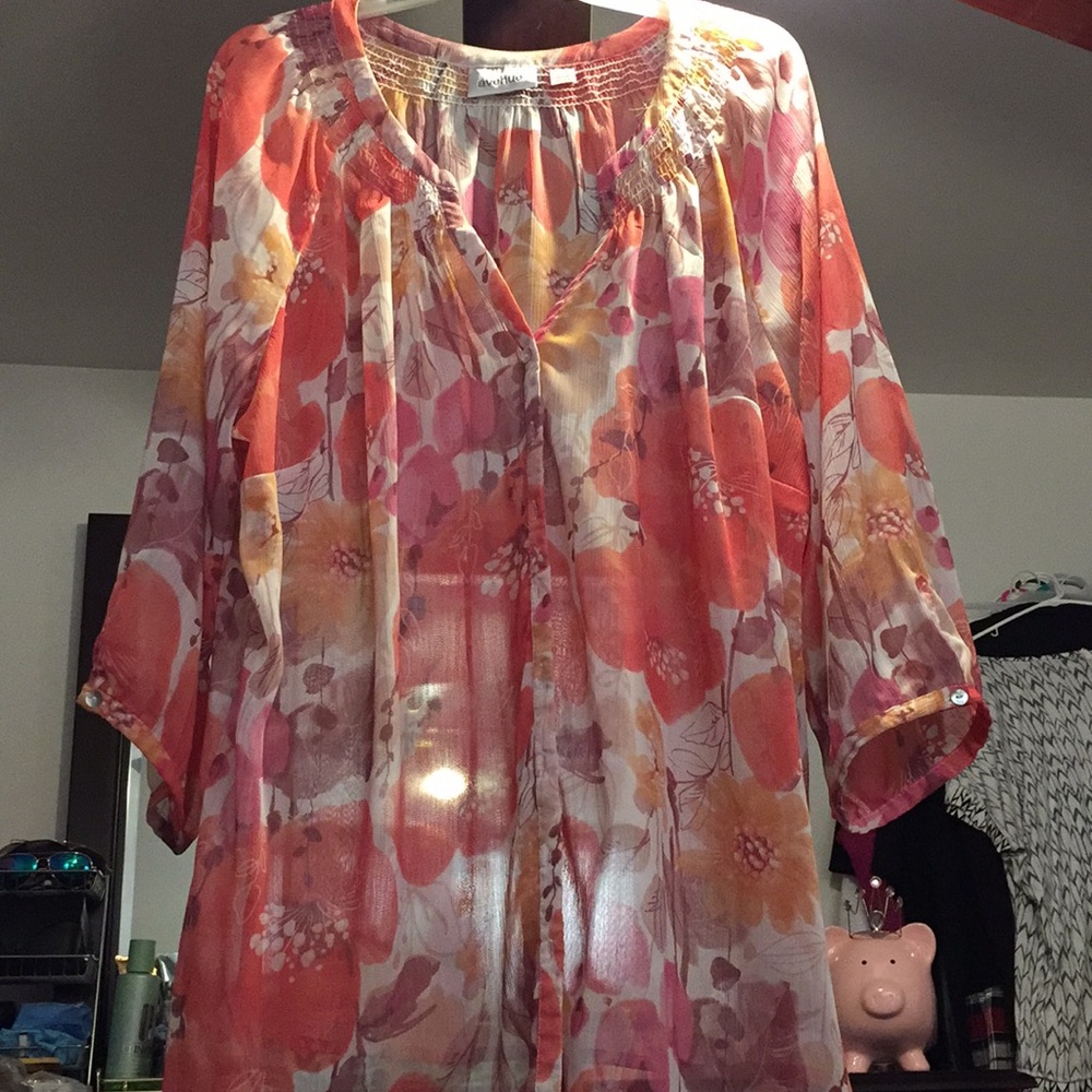 Floral blouse